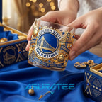 Golden State Warriors of Mind Commemorative Whiskey Glass