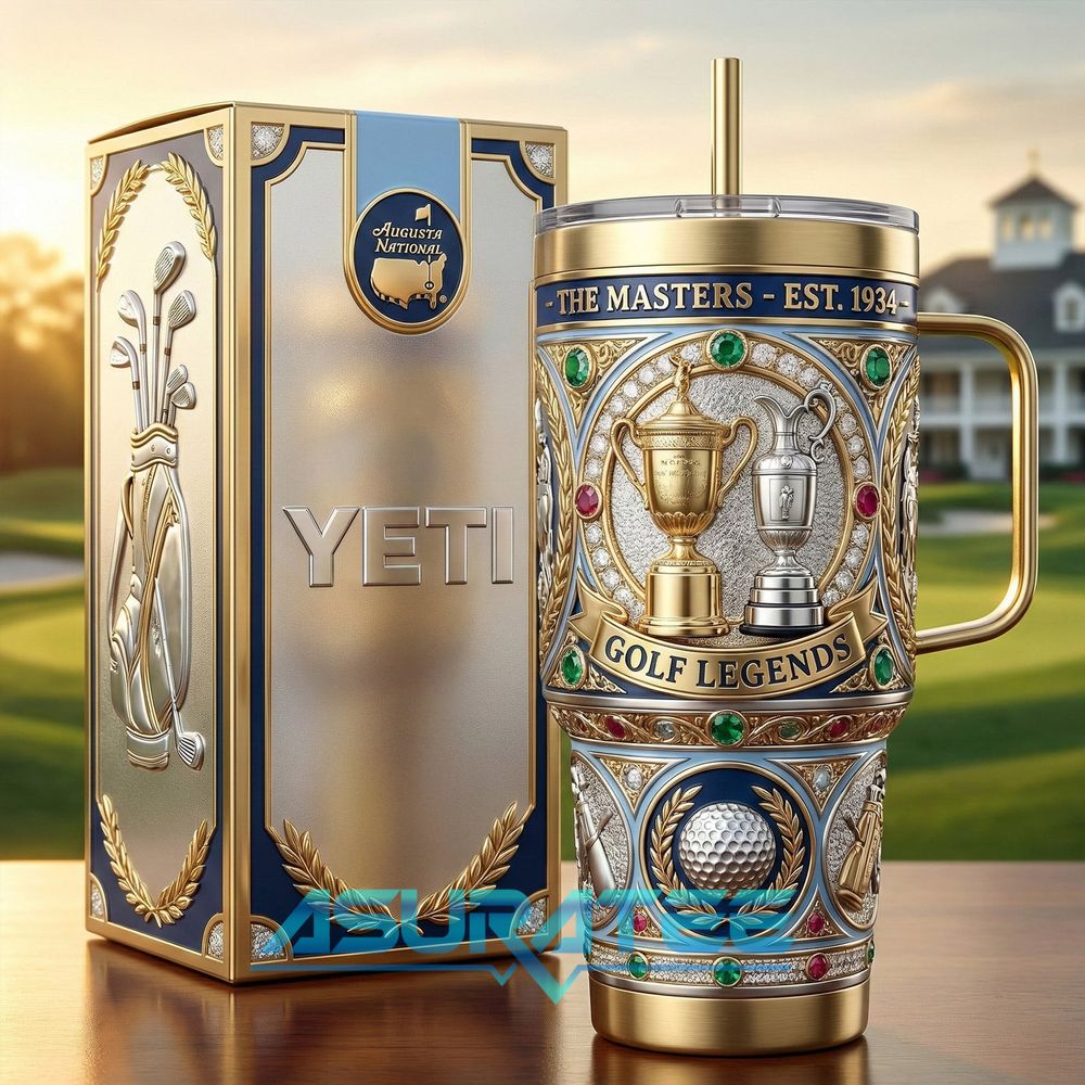 Golf Legend The Masters 2026 Limited Edition YETI Tumbler