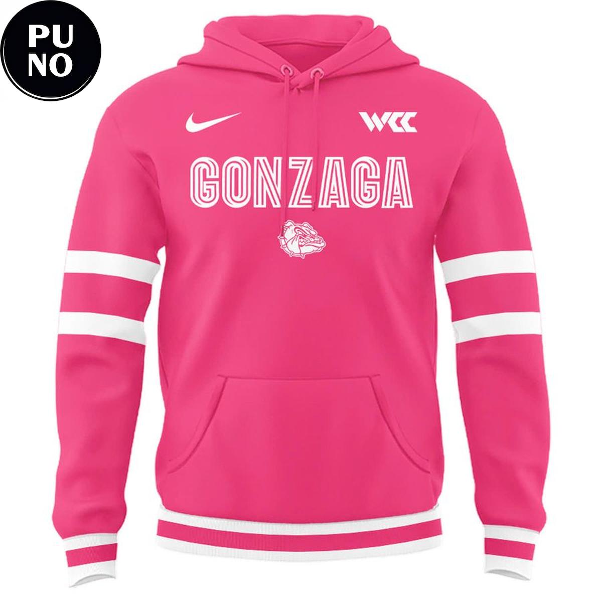 Gonzaga Bulldogs Basketball Pink for a Purpose 2026 Hoodie T-Shirt