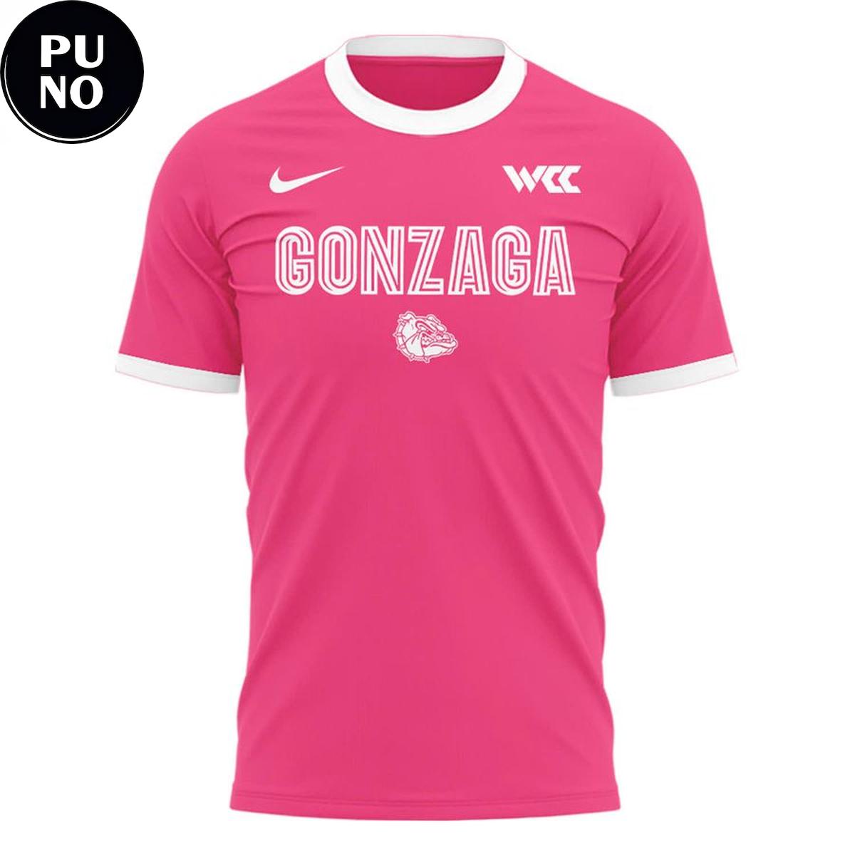 Gonzaga Bulldogs Basketball Pink for a Purpose 2026 Hoodie T-Shirt