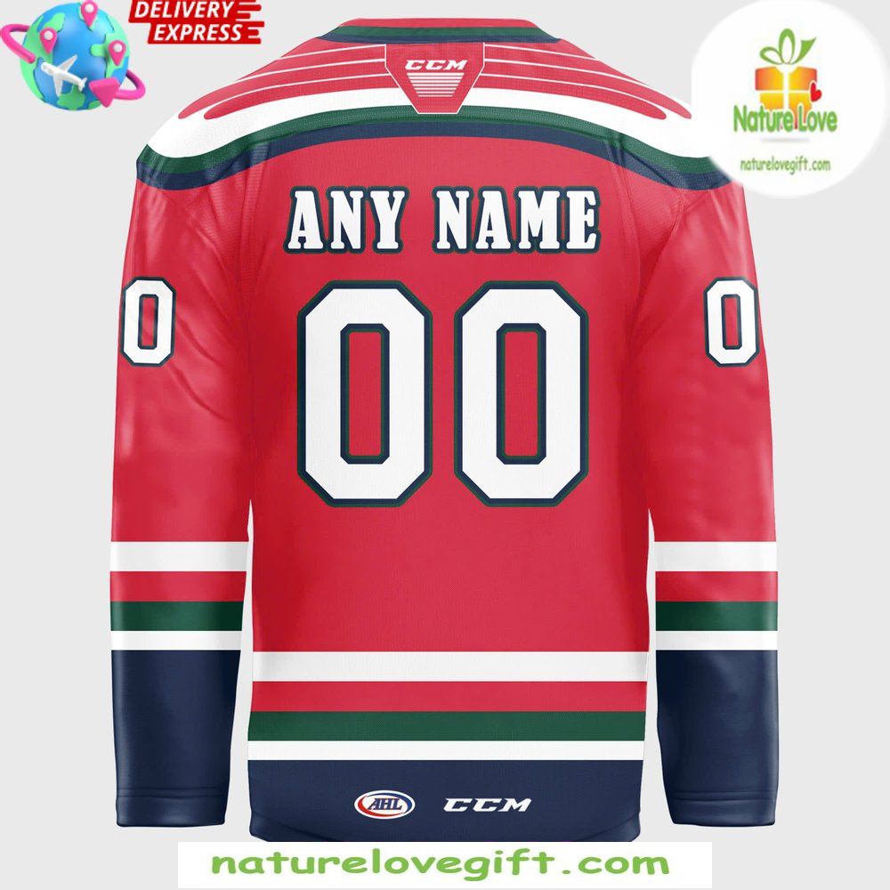 Grand Rapids Griffins Red CCM Quicklite Hockey Jersey
