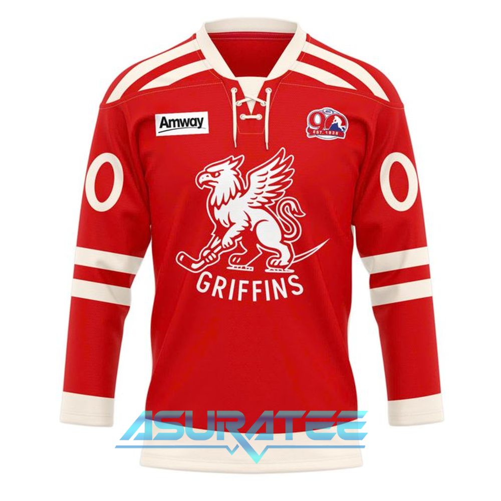 Grand Rapids Griffins Vintage Vibe Limited Edition Hockey Jersey