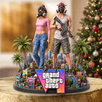 Grand Theft Auto VI Custom Shape Acrylic Plaque – TMTHU10196