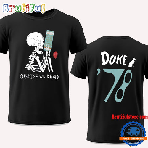 Grateful Dead Friend Of The Devils Duke 78 Concert 2024 T Shirt