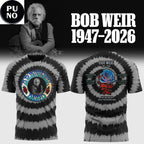 Grateful Dead In Loving Memory Of Bob Weir 1974-2026 Hoodie T-Shirt