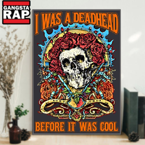 Grateful Dead It Was A Deadhead Poster Canvas Art
