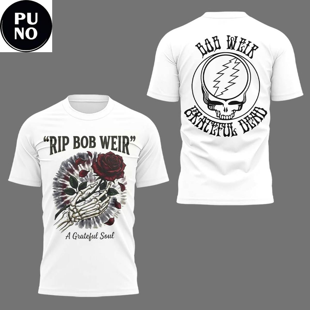Grateful Dead Rip Bob Weir 1974-2026 A Greatfull Soul Hoodie T-Shirt