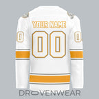 Green Bay Gamblers 2026 Throwback White Out Hockey Jersey