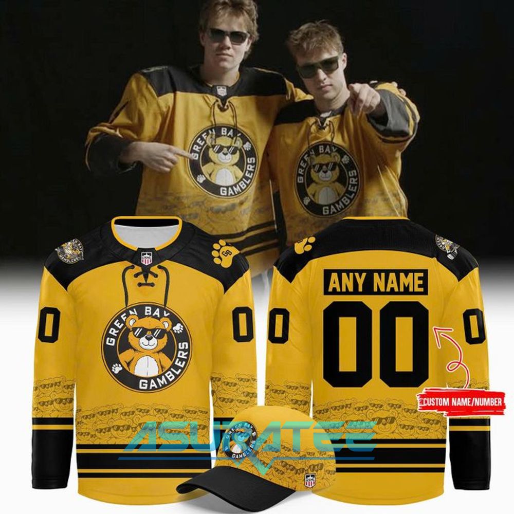 Green Bay Gamblers x 2026 Teddy Bear Hockey Jersey