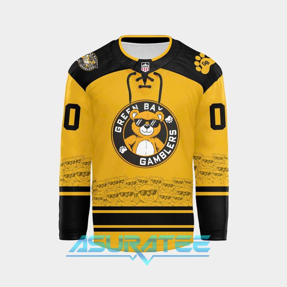 Green Bay Gamblers x 2026 Teddy Bear Hockey Jersey