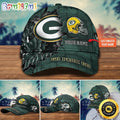 Green Bay Packers Baseball Cap Flower Custom Trending Cap