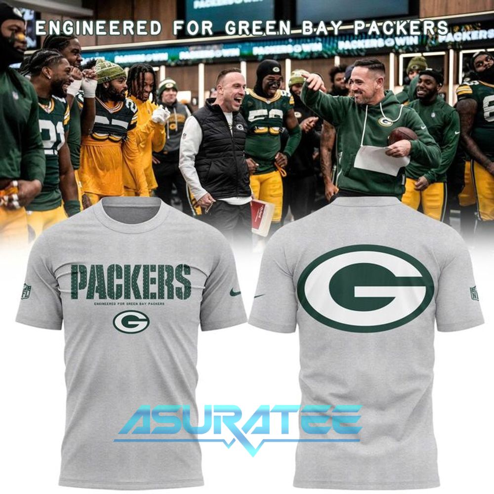 Green Bay Packers Gray Engineered 2025 Shirt