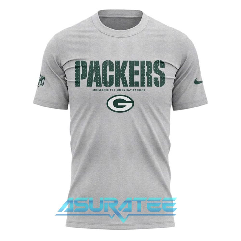 Green Bay Packers Gray Engineered 2025 Shirt