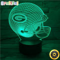 Green Bay Packers Night Light Sports 3D Illusion LED Lamp