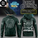Green Bay Packers x Luke Combs Tour 2026 Green Hoodie T-Shirt
