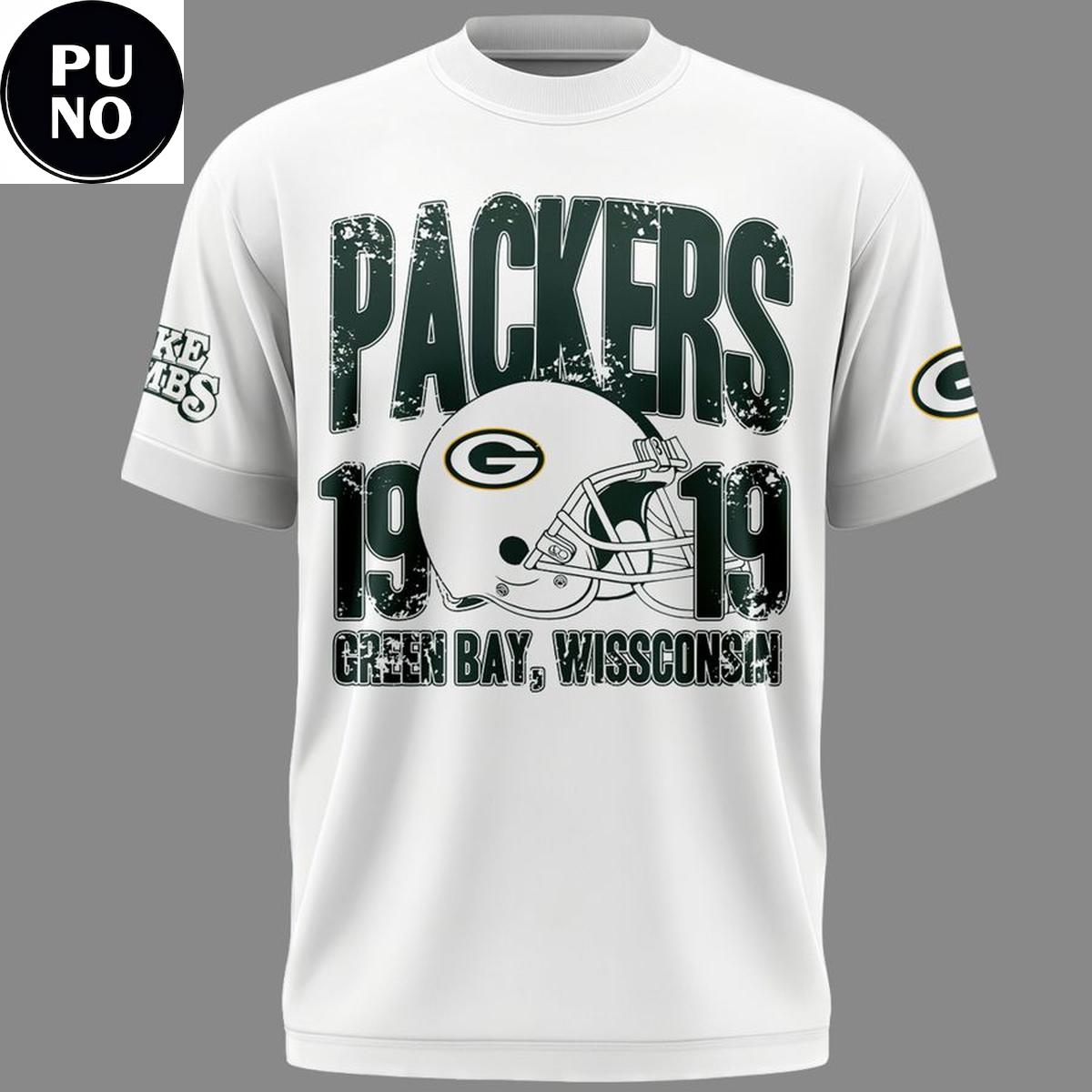 Green Bay Packers x Luke Combs Tour 2026 White Hoodie T-Shirt