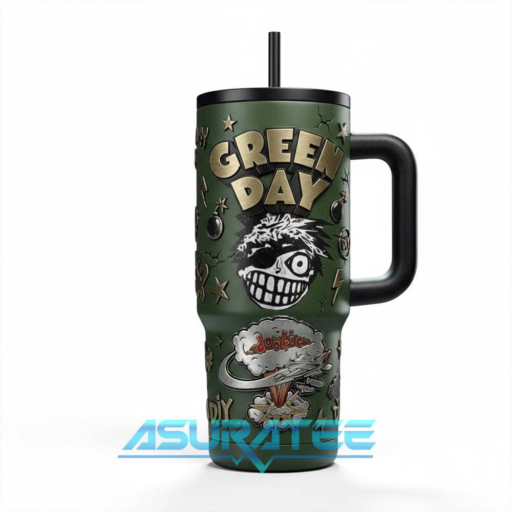 Green Day Band 2026 Limited Edition YETI Tumbler