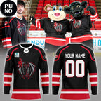 Greensboro Gargoyles x Canes Affiliation Weekend 2026 Personalized Hockey Jersey