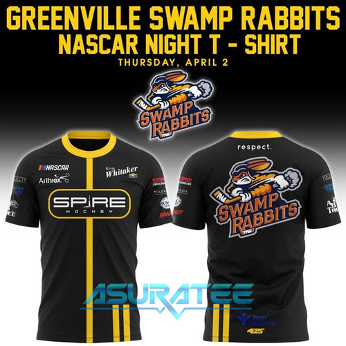 Greenville Swamp Rabbits 2026 NASCAR Night Limited Edition Shirt