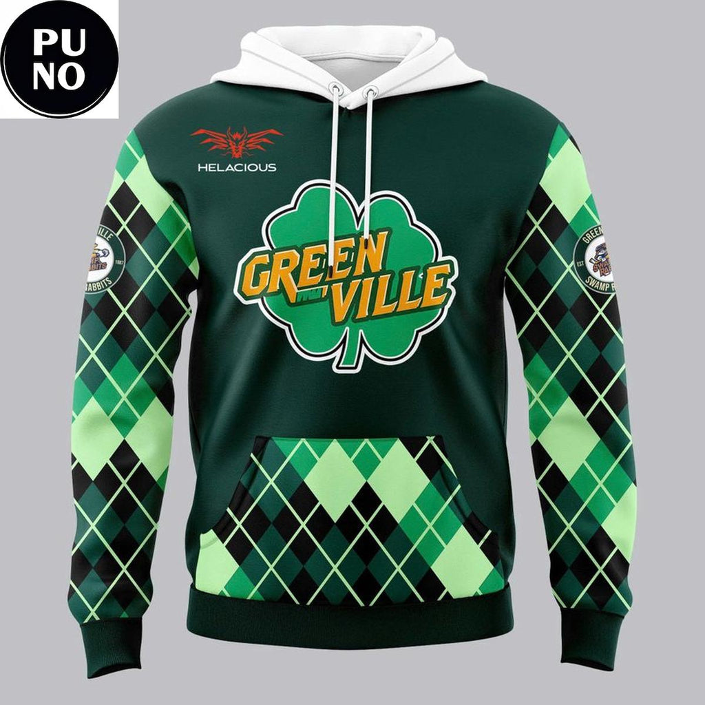 Greenville Swamp Rabbits Celebrate St. Patrick’s Day 2026 Hoodie