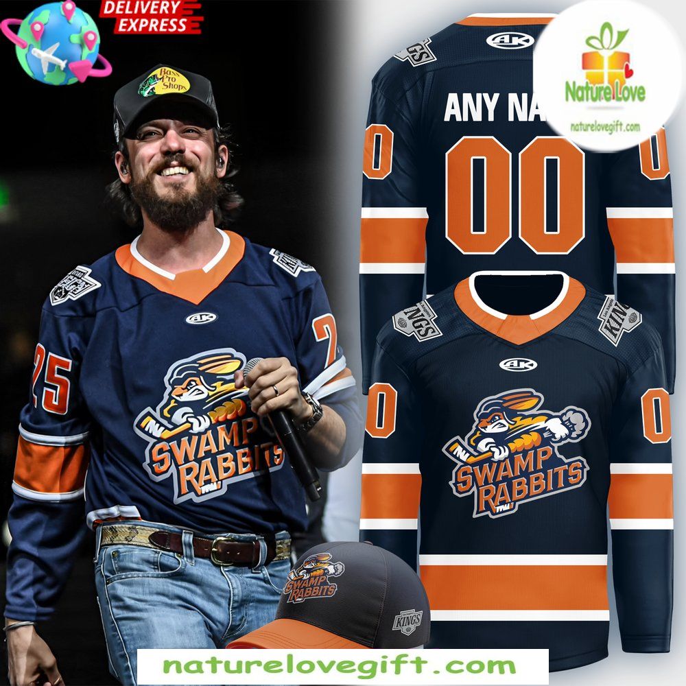 Chris Janson Greenville Swamp Rabbits 2026 Hockey Jersey