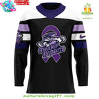 Swamp Rabbits Cancer Awareness Jersey Greenville Hockey