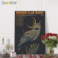 Gregory Alan 2024 Tour Isakov Appaloosa Bones Wall Art Poster Canvas