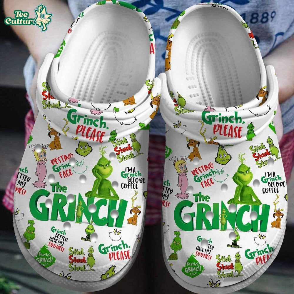 Grinch - Adult/Kid Casual Clogs