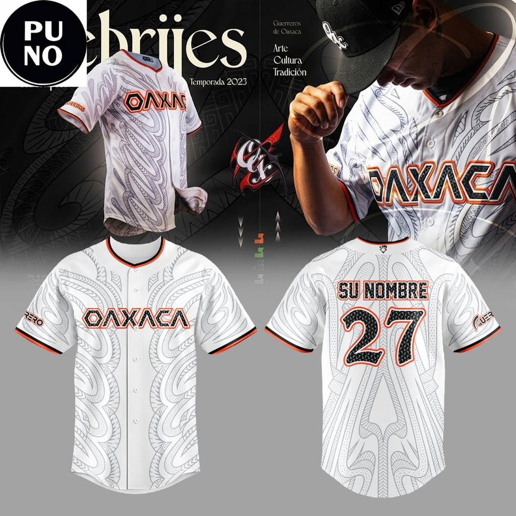 Guerreros de Oaxaca Alebrijes En La Piel Personalized Baseball Jersey