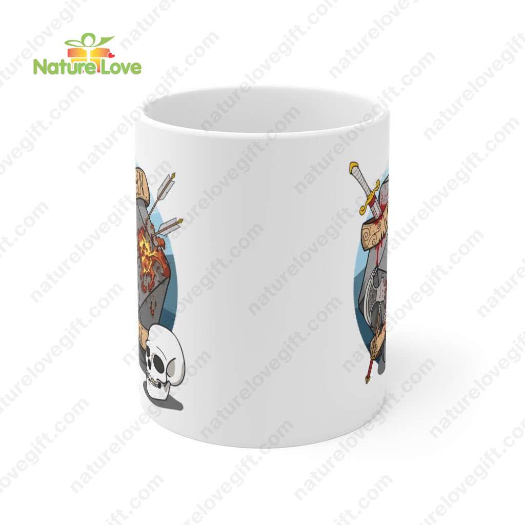 Guess I’ll Die Mug DnD Dungeons and Dragons Gift