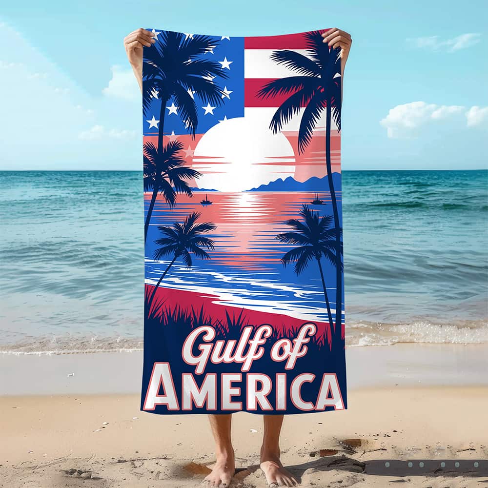 Gulf Of America Beach Towel
