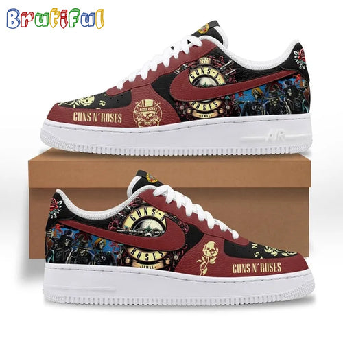 Guns N Roses Air Force 1 Shoes Sneaker