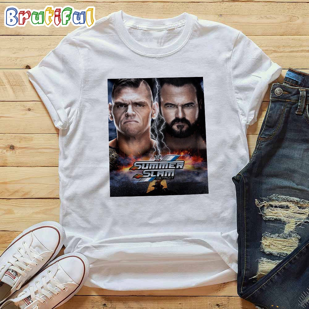 Gunther vs Drew McIntyre For Intercontinental Champion Title At WWE SummerSlam T-Shirt