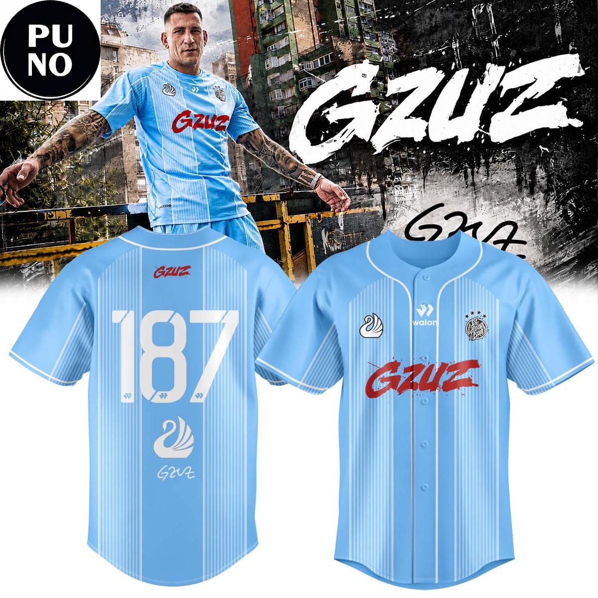 Gzuz Live Europe 2026 Baseball Jersey
