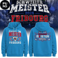 HC Fribourg Gottéron Schweizer Meister 2026 Champions Hoodie T-Shirt