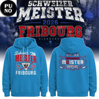 HC Fribourg Gottéron Schweizer Meister 2026 Champions Hoodie T-Shirt