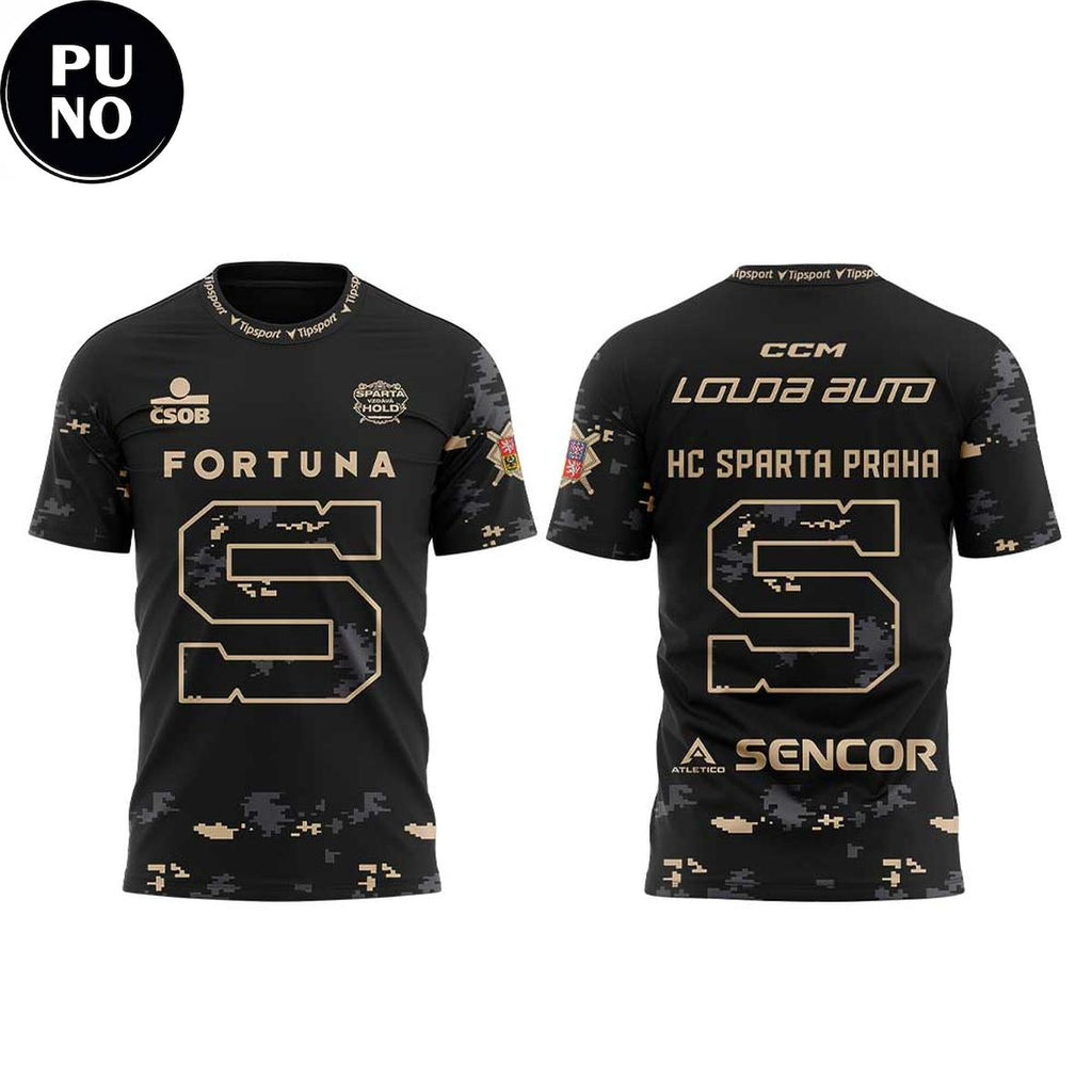 HC Sparta Praha Hold 2026 Military Camo Hoodie T-Shirt