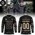 HC Sparta Praha Hold 2026 Military Camo Personalized Hockey Jersey