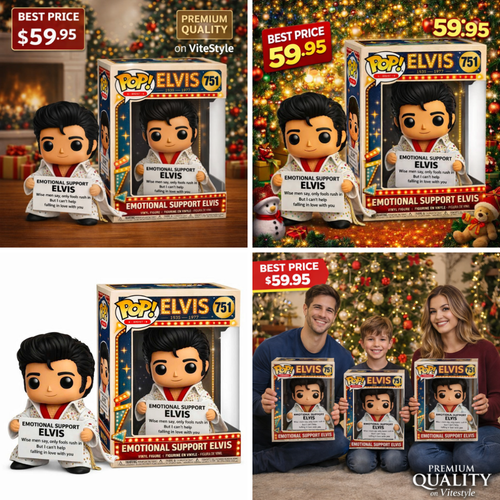 HOT Elvis Presley Emotional Support Pop! Doll