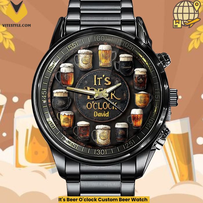 It’s Beer O’clock Custom Beer Watch