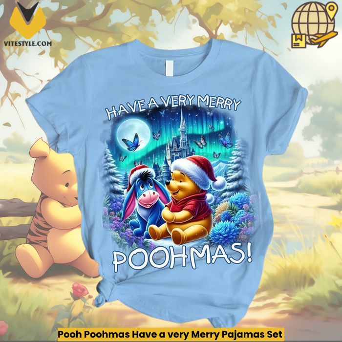 Pooh Poohmas Have a very Merry Pajamas Set