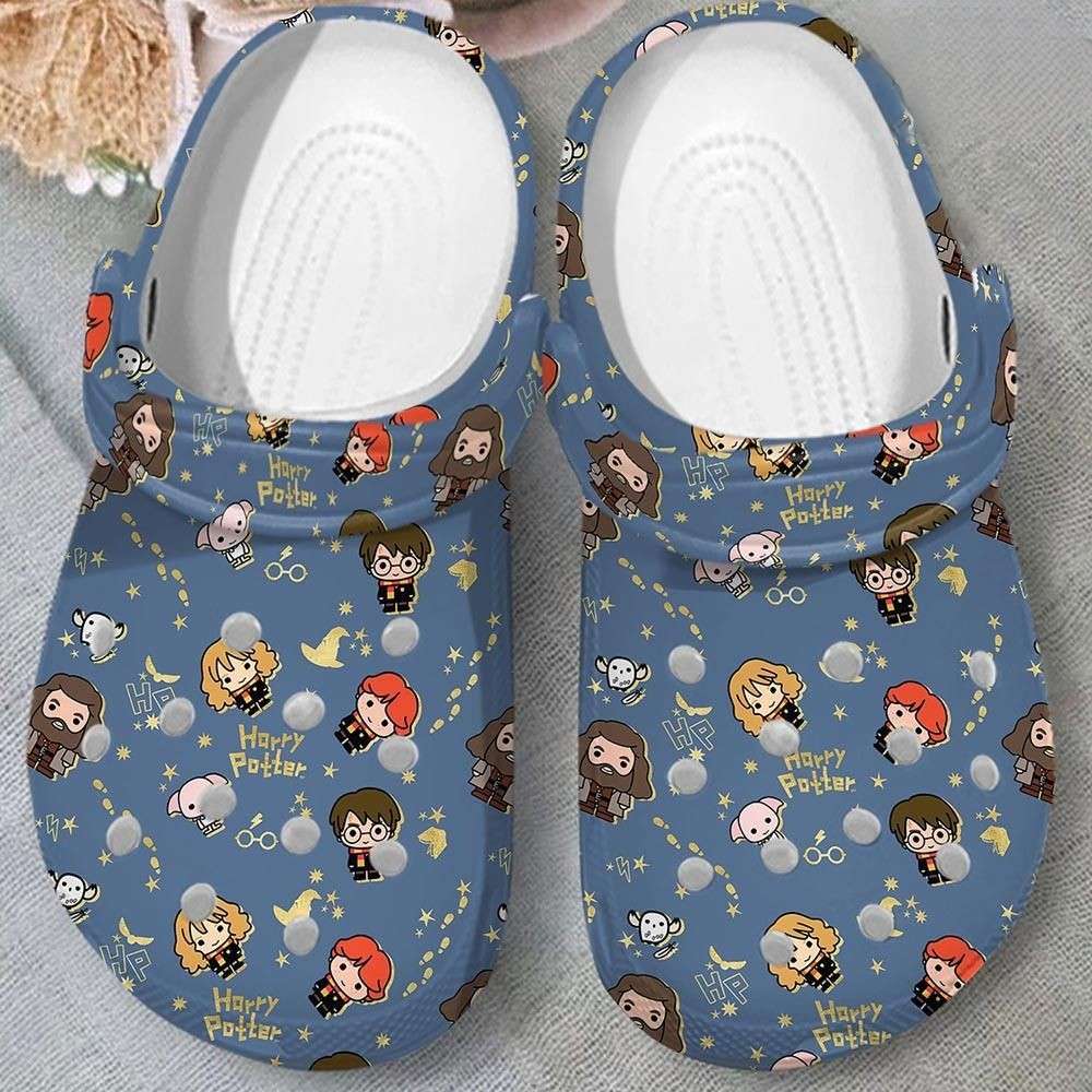 HP Chibi Cute Characters Charms Harry Potter Crocs