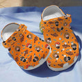 HP Chibi Pattern Orange Harry Potter Crocs