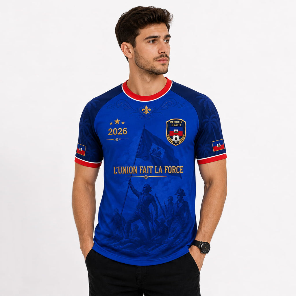 Haiti World Cup 2026 L’Union Fait La Force Shirt