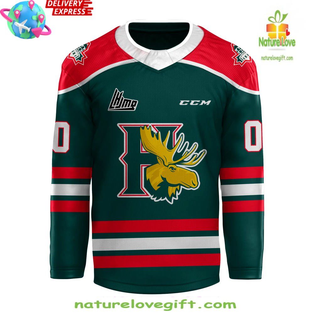 Halifax Mooseheads 2026 Green CCM Hockey Jersey