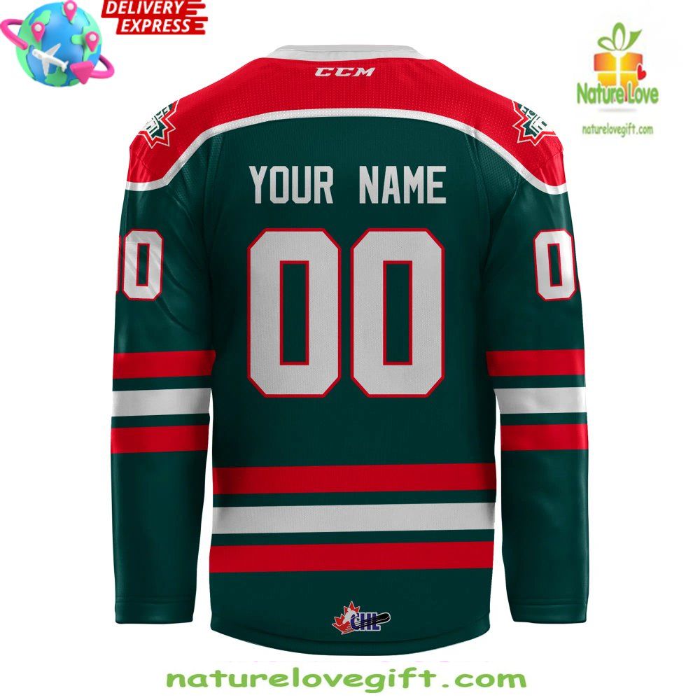 Halifax Mooseheads 2026 Green CCM Hockey Jersey