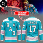 Halsey Back To Badlands Tour 2026 Personalized Hockey Jersey