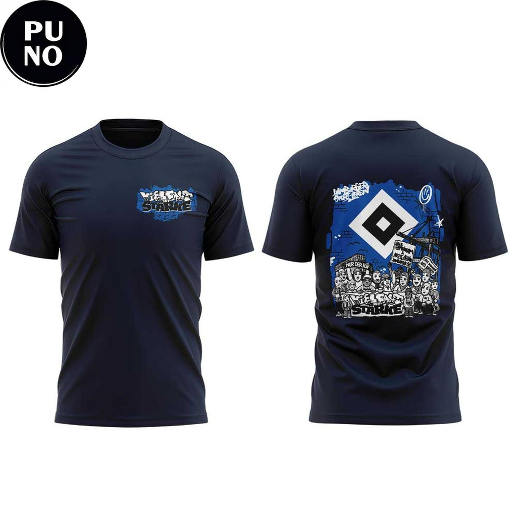 Hamburger SV Vielfalt ist Starke Hoodie T-Shirt