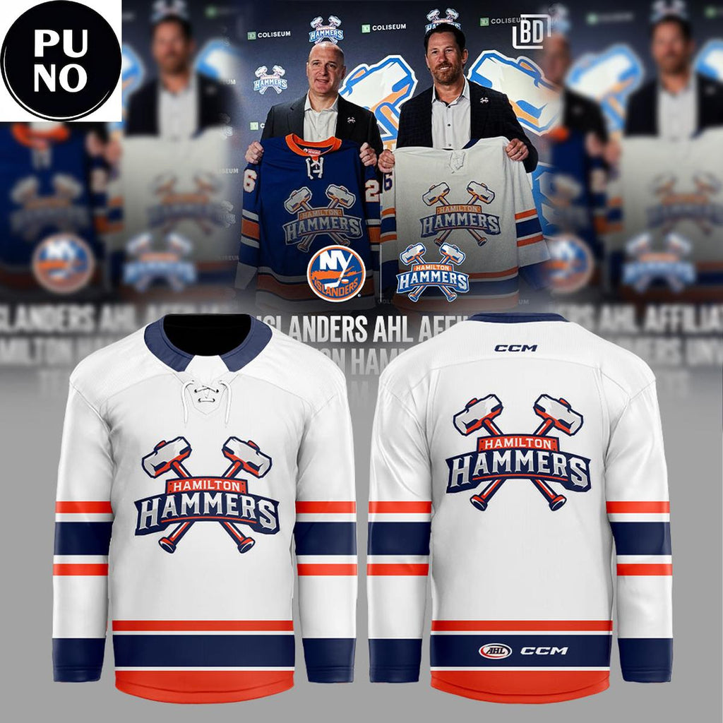 Hamilton Hammers 2026 New Season Personalized Hockey Jersey