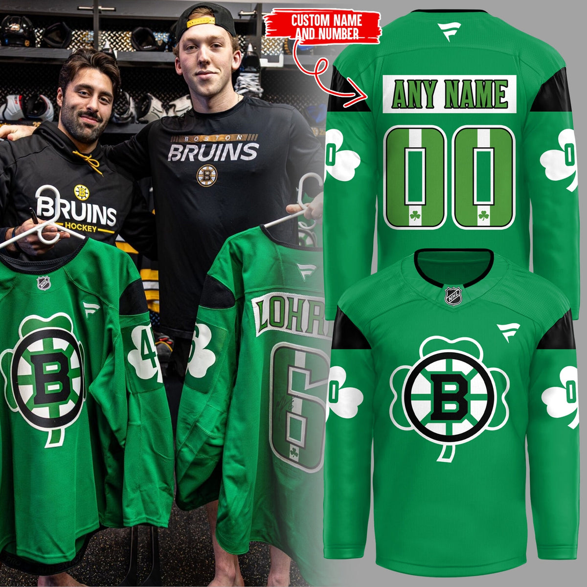 Happy Saint Patrick’s Day Limited Edition Custom Baseball Jersey